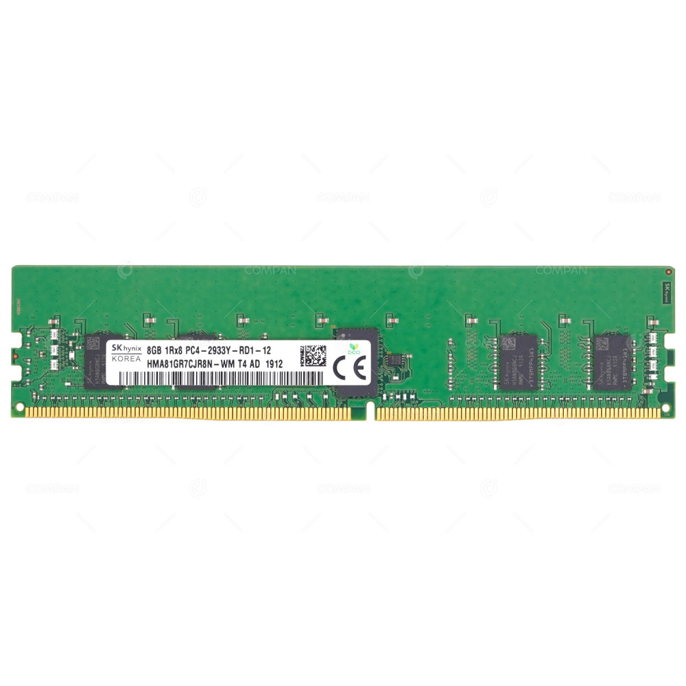 HMA81GR7CJR8N-WM  HYNIX DDR4 SDRAM 8GB 1RX8 PC4-23466 2933MHZ RDIMM CL21